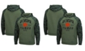 Colosseum Men's Olive, Camo Clemson Tigers OHT Military-Inspired Appreciation Raglan Pullover Hoodie